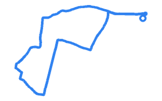 Route shape for Route 2 at Enfield DTC