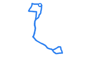 Route shape for Route 6 at Enfield DTC
