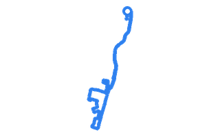 Route shape for Route 8 at Enfield DTC