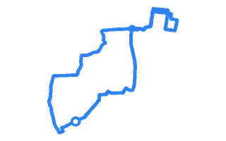 Route shape for Route 9 at Enfield DTC