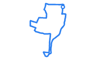 Route shape for Route 13 at Enfield DTC