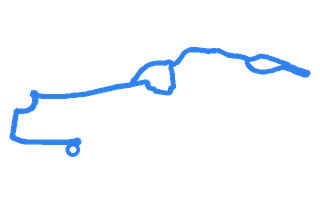 Route shape for Route 14 at Enfield DTC