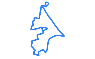 Route shape for Route 2 at Erith DTC