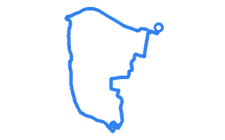 Route shape for Route 3 at Erith DTC