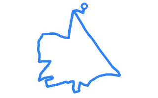 Route shape for Route 17 at Erith DTC
