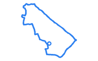 Route shape for Route 1 (NEW) at Exeter DTC