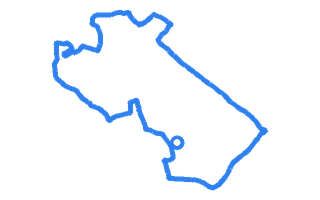 Route shape for Route 8 at Exeter DTC