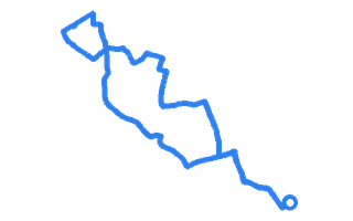 Route shape for Route 15 (NEW) at Exeter DTC