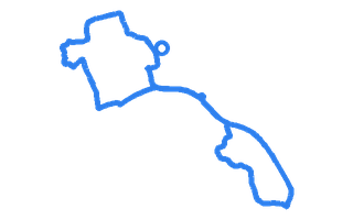 Route shape for Route 16 (NEW) at Exeter DTC