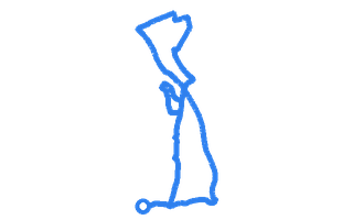 Route shape for Route 7 at Farnborough DTC