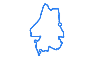 Route shape for Route 4 at Featherstone DTC