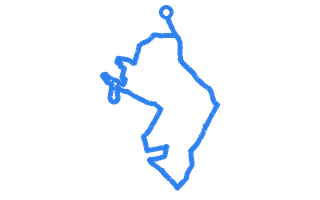 Route shape for Route 6 at Featherstone DTC