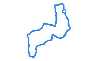 Route shape for Route 11 at Featherstone DTC