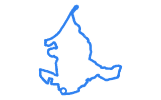 Route shape for Route 12 at Folkestone DTC