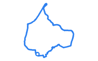 Route shape for Route 13 (NEW) at Folkestone DTC