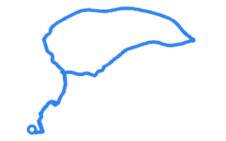 Route shape for Route 17 (NEW) at Folkestone DTC