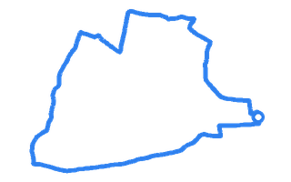 Route shape for Route 20 (NEW) at Folkestone DTC