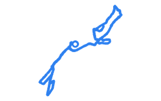 Route shape for Route 1 at Fort William DTC