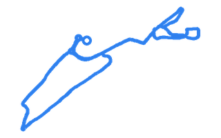 Route shape for Route 8 at Fort William DTC