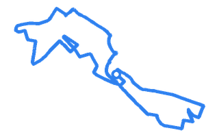 Route shape for Route 2 at Galashiels DTC