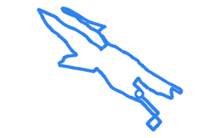 Route shape for Route 4 at Galashiels DTC