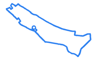 Route shape for Route 7 at Galashiels DTC