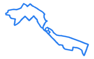 Route shape for Route 8 at Galashiels DTC