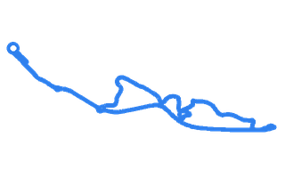 Route shape for Route 12 at Galashiels DTC