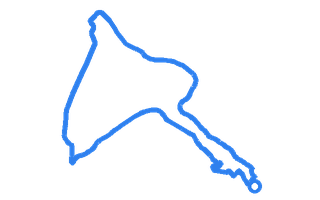 Route shape for Route 14 at Galashiels DTC