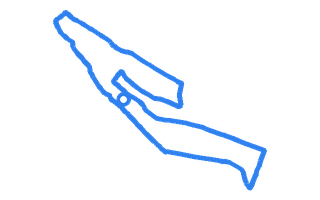 Route shape for Route 16 at Galashiels DTC