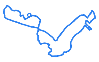 Route shape for Route 1 at Gateshead DTC