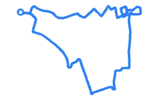 Route shape for Route 3 at Gateshead DTC