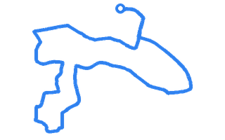 Route shape for Route 12 at Gateshead DTC