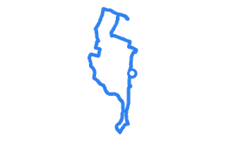 Route shape for Route 5 at Gillingham DTC