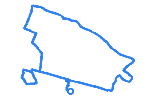 Route shape for Route 7 at Gillingham DTC