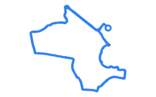 Route shape for Route 13 at Glasgow Shieldhall DTC