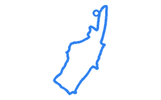 Route shape for Route 5 at Gloucester DTC