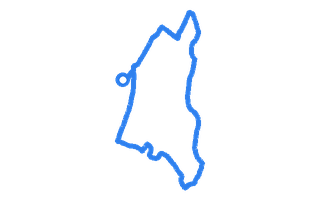 Route shape for Route 9 at Gloucester DTC