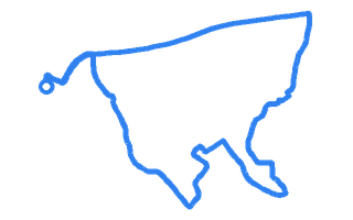 Route shape for Route 15 at Gloucester DTC