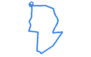 Route shape for Route 14 (NEW) at Goodmayes DTC