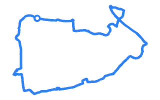 Route shape for Route 3 at Gosforth DTC