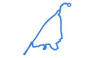 Route shape for Route 4 at Gosforth DTC