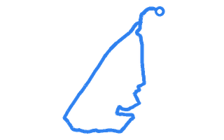 Route shape for Route 5 at Gosforth DTC
