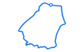Route shape for Route 15 at Gosforth DTC