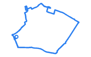 Route shape for Route 3 (NEW) at Grangemouth (Falkirk Stadium) DTC