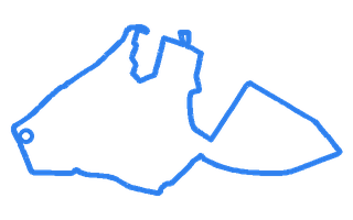 Route shape for Route 7 (NEW) at Grangemouth (Falkirk Stadium) DTC