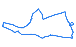 Route shape for Route 13 (NEW) at Grangemouth (Falkirk Stadium) DTC
