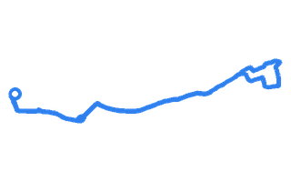 Route shape for Route 16 (NEW) at Grangemouth (Falkirk Stadium) DTC