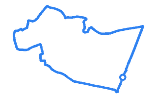 Route shape for Route 7 at Grantham DTC