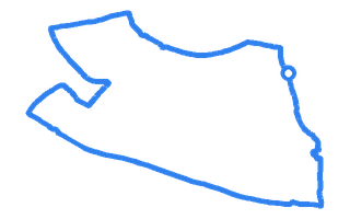 Route shape for Route 4 at Greenford (Horsenden Lane) DTC